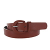 H.A.N. Cecile | Leren ceintuur 3cm | Cognac