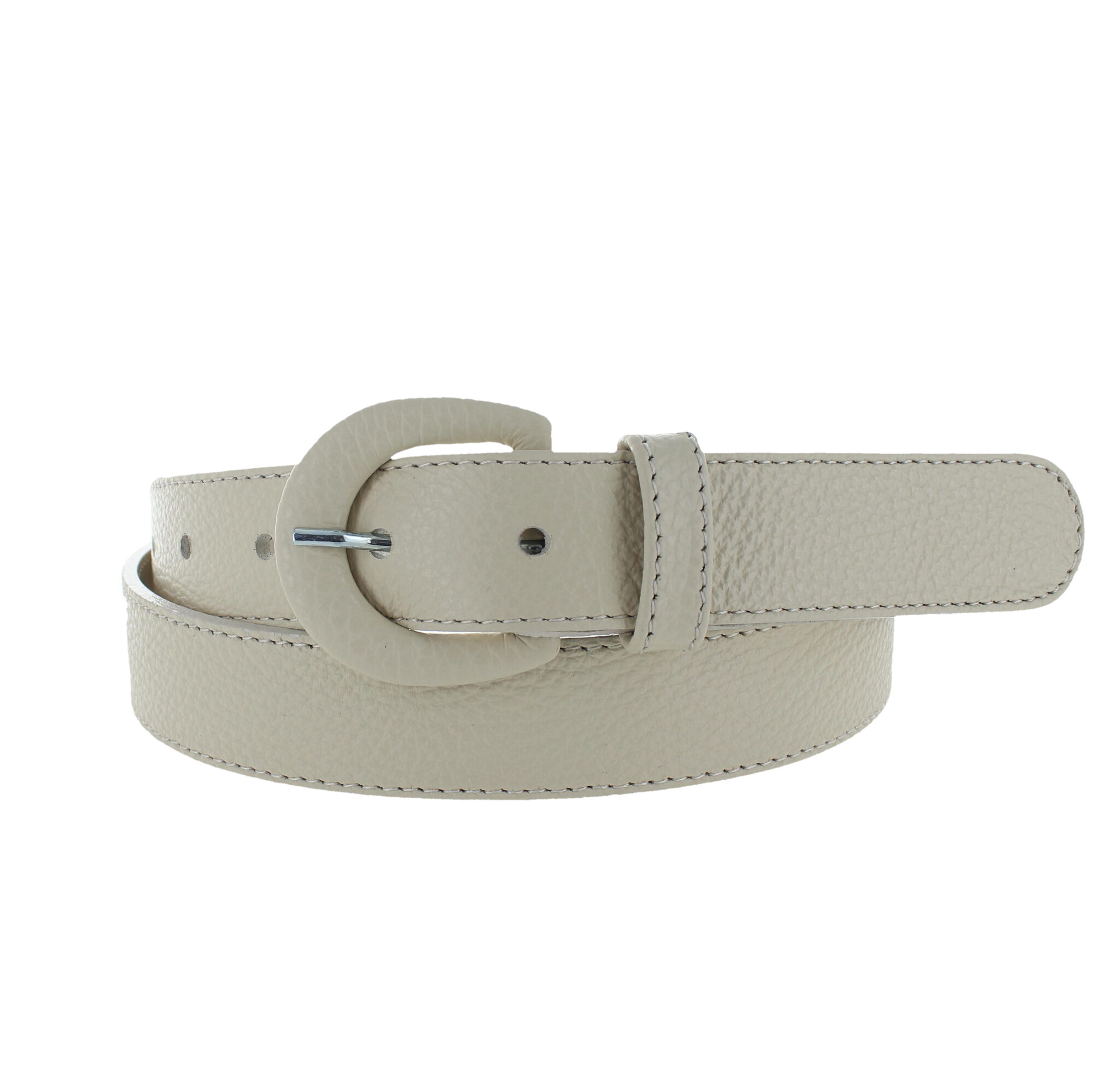 H.A.N Cecile | Leren ceintuur 3cm | Beige