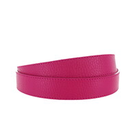 Cecile | Leren ceintuur 3cm | Fuchsia
