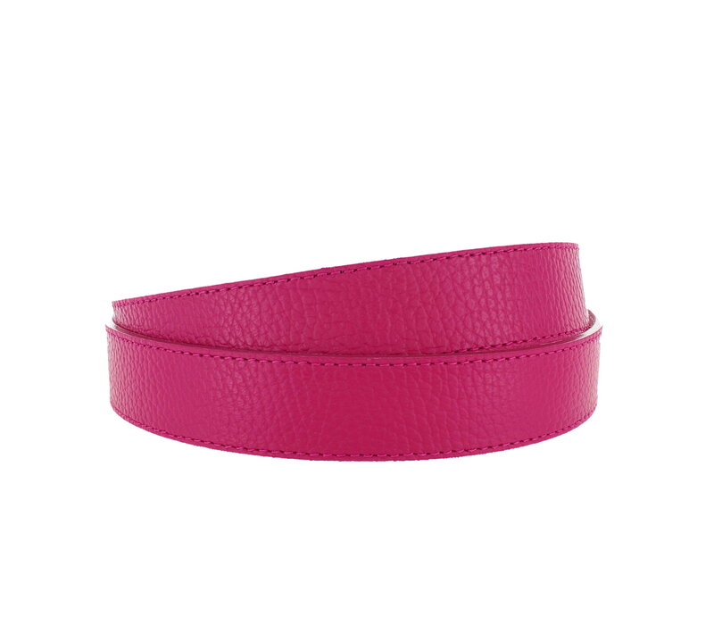 Cecile | Leren damesceintuur | Fuchsia