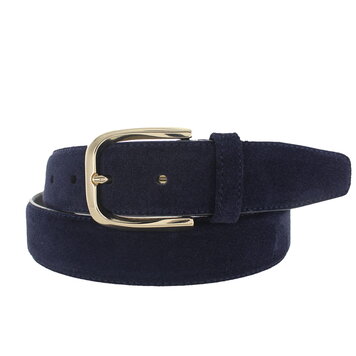 H.A.N. Donna | Suède dames riem | Blauw