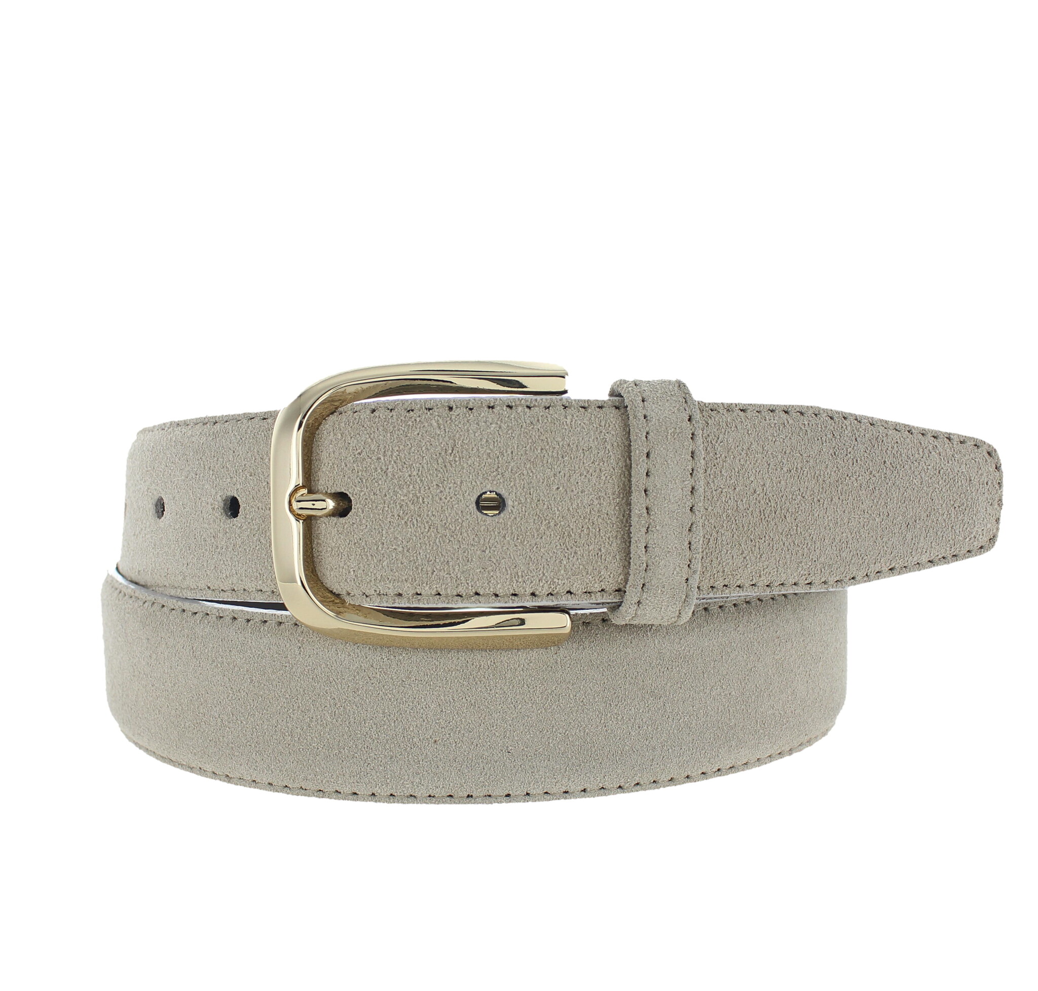 H.A.N Donna | Suède damesriem 3,5cm | Beige