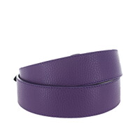 Fleur | Lederen damesriem 4cm | Paars