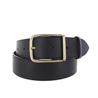 Fleur | Lederen damesriem 4cm | Zwart