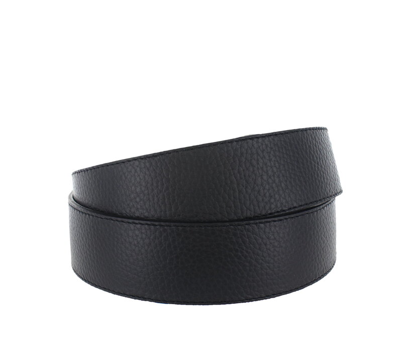 Fleur | Lederen damesriem 4cm | Zwart
