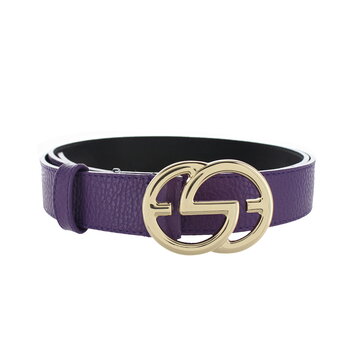 H.A.N. ChloÃ«  | Leren damesriem 3cm | Paars