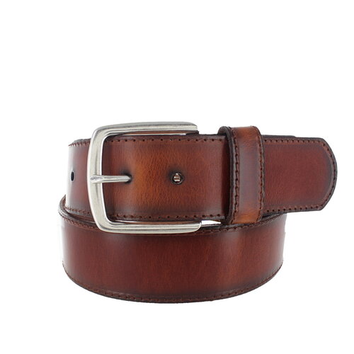  JOB86 Maxim | Lederen jeansriem 4,5cm | Cognac 