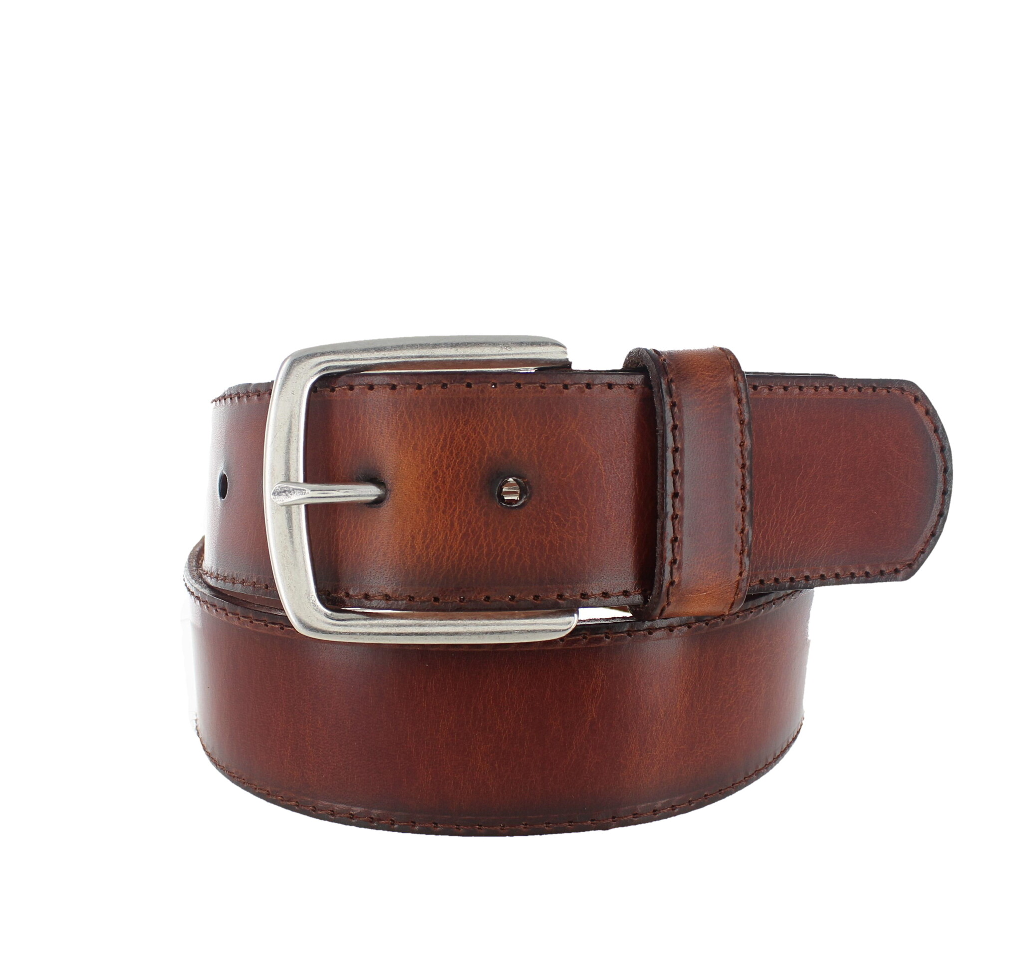 JOB86 Maxim | Lederen jeansriem 4,5cm | Cognac