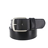 JOB86 Maxim | Lederen jeansriem 4,5cm | Zwart