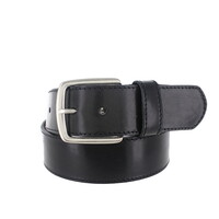 Maxim | Lederen jeansriem 4,5cm | Zwart