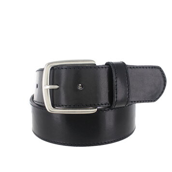 JOB86 Maxim | Lederen jeansriem 4,5cm | Zwart