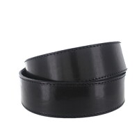 Maxim | Lederen jeansriem 4,5cm | Zwart
