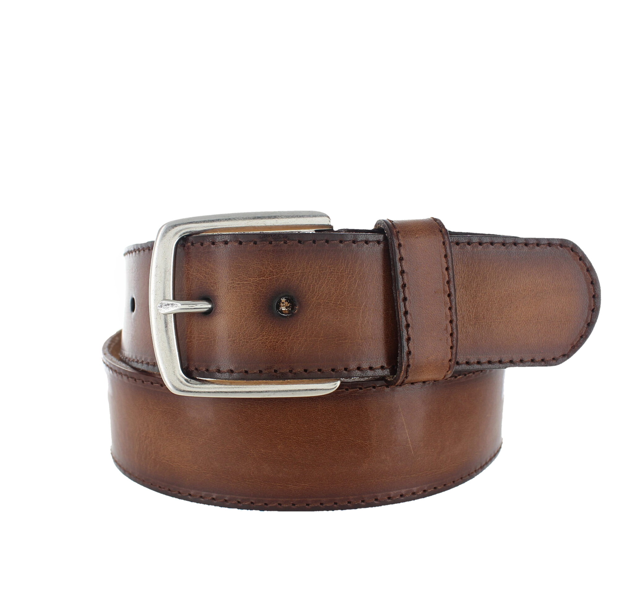 JOB86 Maxim | Lederen jeansriem 4,5cm | Bruin