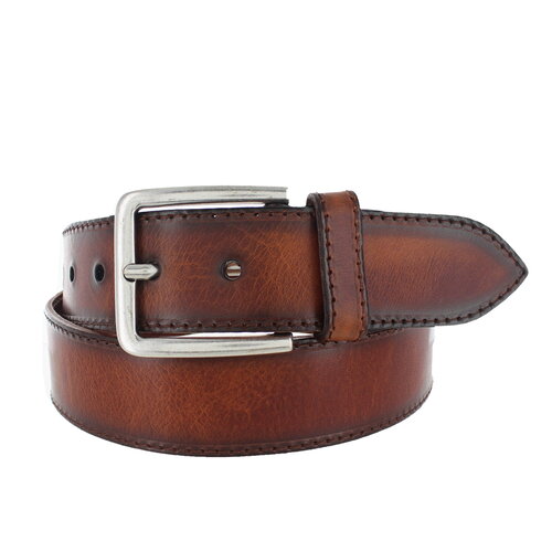  JOB86 Lucio | Heren jeansriem 4cm | Cognac 