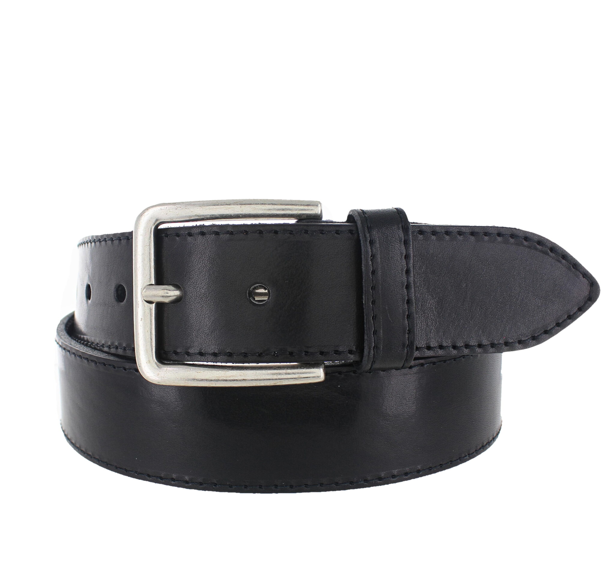 JOB86 Lucio | Heren jeansriem 4cm | Zwart
