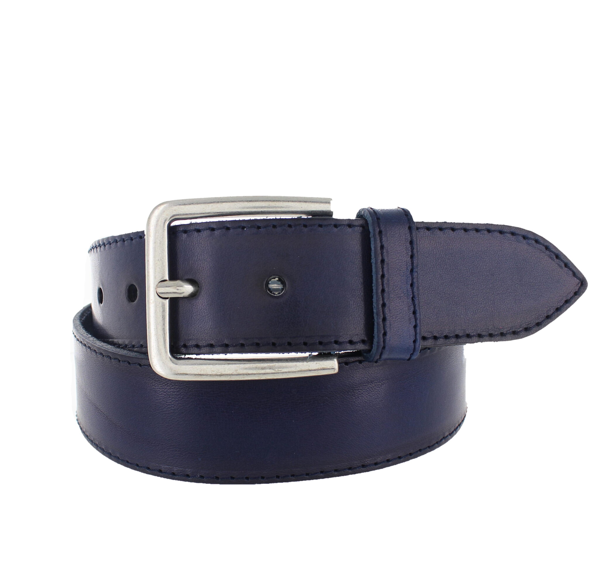 JOB86 Lucio | Heren jeansriem 4cm | Blauw