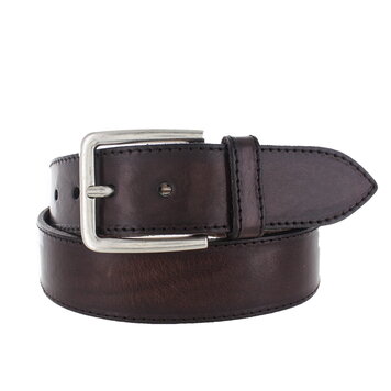 JOB86 Lucio | Heren jeansriem 4cm | Donkerbruin