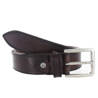 Lucio | Heren jeansriem 4cm | Donkerbruin