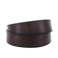 Lucio | Heren jeansriem 4cm | Donkerbruin