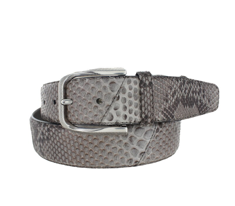 Exclusieve python riem | Grijs