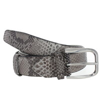 Exclusieve python riem 4cm | Grijs