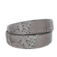 Exclusieve python riem 4cm | Grijs