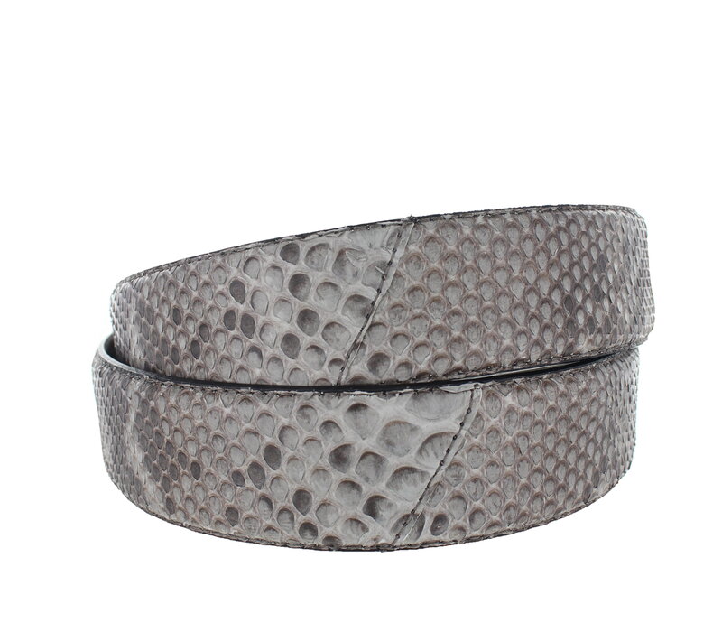 Exclusieve python riem 4cm | Grijs