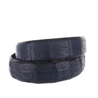 Kaaiman fuscus krokodillen riem | Blauw