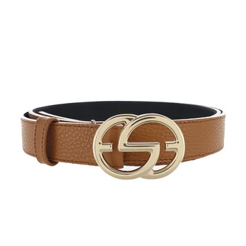 H.A.N. ChloÃ«  | Leren damesriem 3cm | Lichtbruin