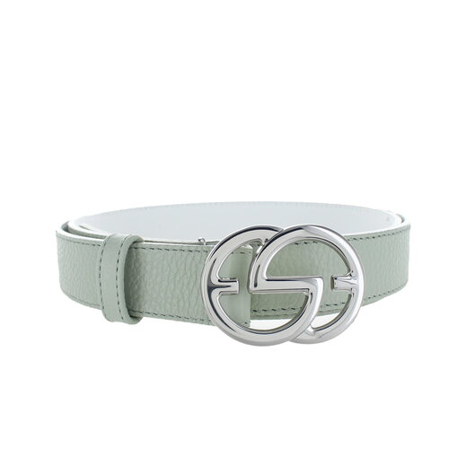  H.A.N. ChloÃ«  | Leren damesriem 3cm | Mintgroen 