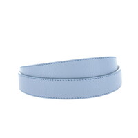 Chloé  | Leren damesriem 3cm | Lichtblauw