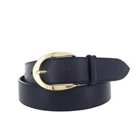 Zola | Damesriem 3,5cm | Donkerblauw