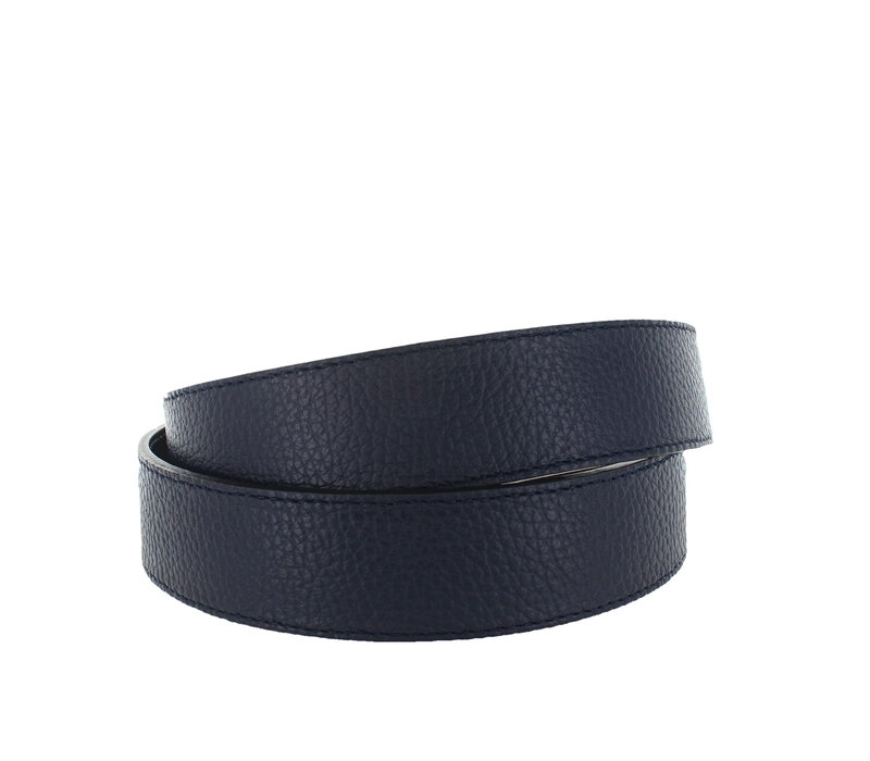 Zola | Damesriem 3,5cm | Donkerblauw