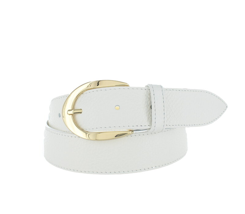 Zola | Damesriem 3,5cm | Wit