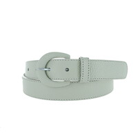 Cecile | Leren ceintuur 3cm | Mintgroen