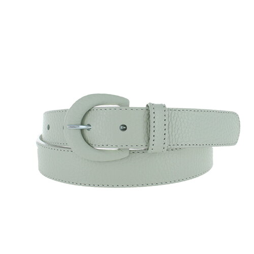 H.A.N. Cecile | Leren ceintuur 3cm | Mintgroen 