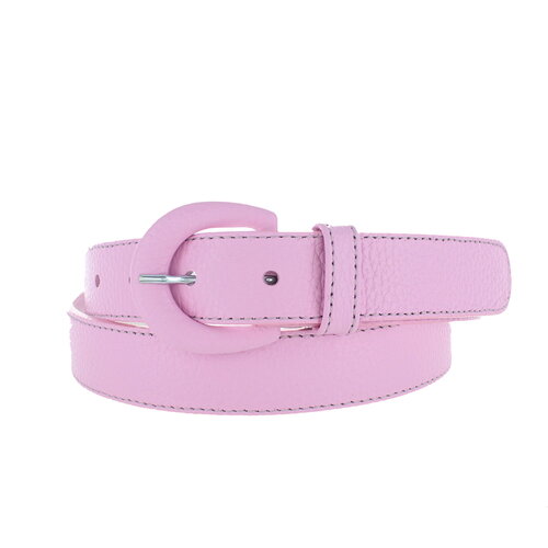  H.A.N. Cecile | Leren ceintuur 3cm | Rose 