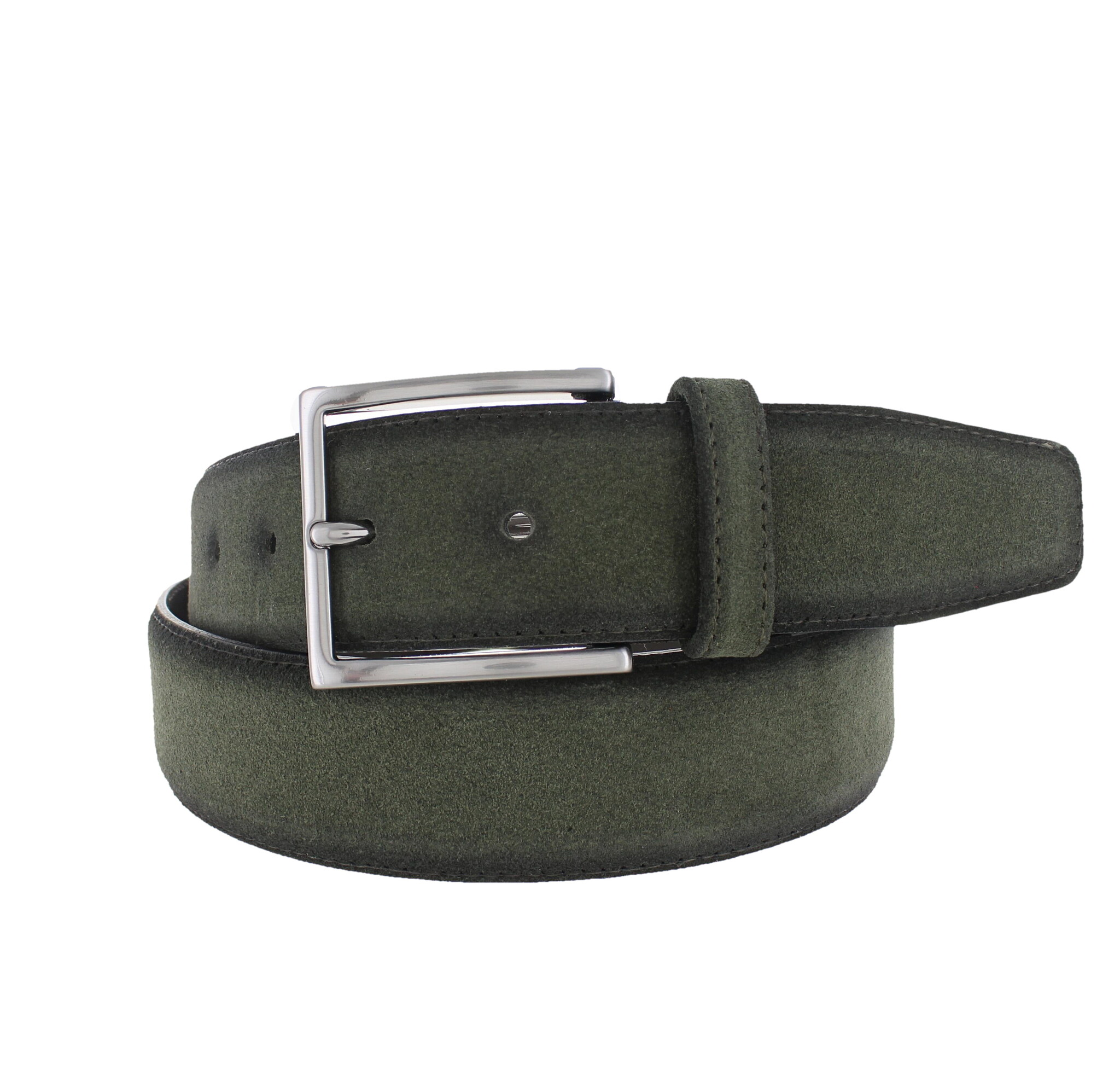 JOB86 Paolo | Premium suède riem 4cm | Groen
