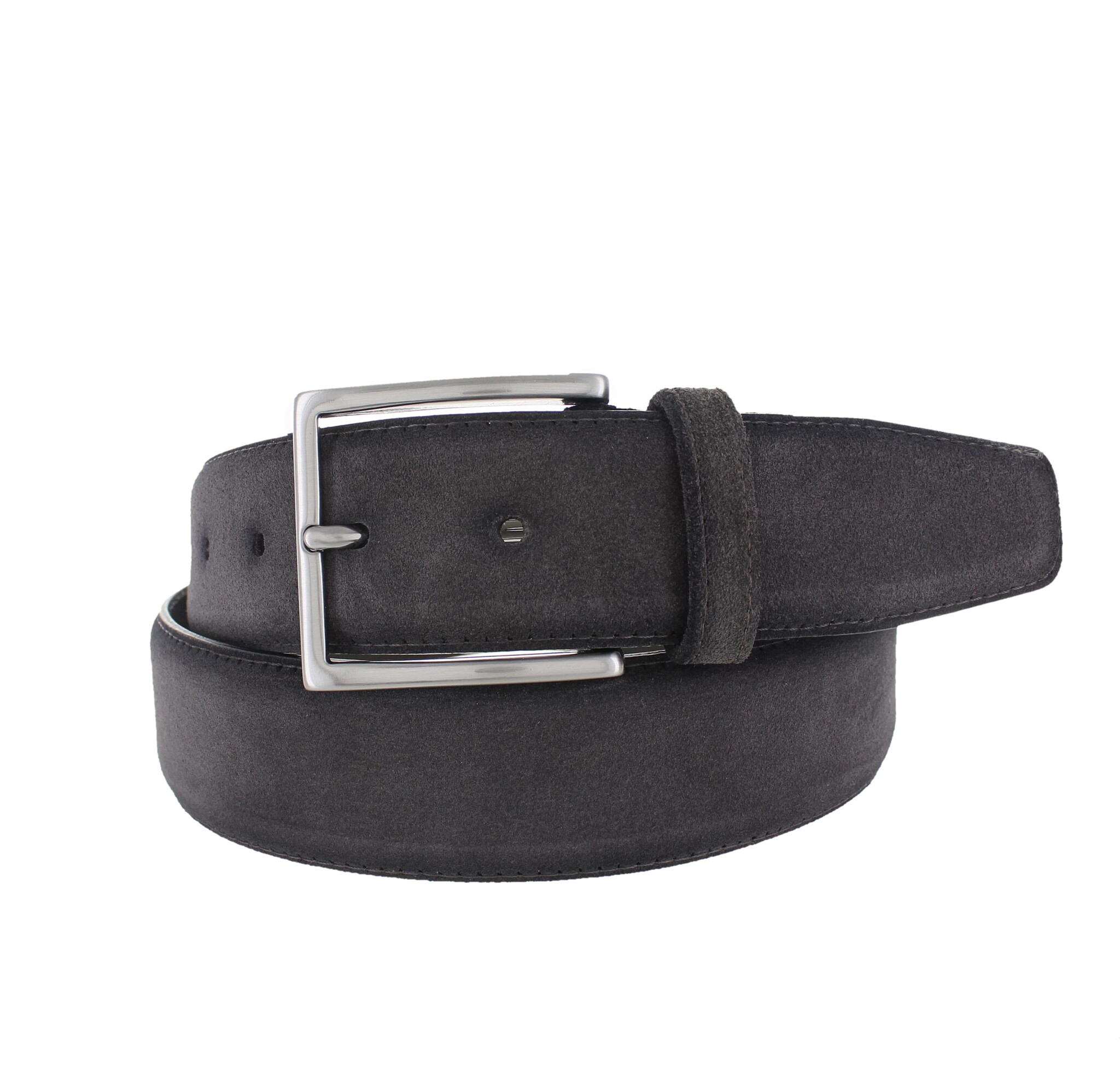 JOB86 Paolo | Premium suède riem 4cm | Antraciet