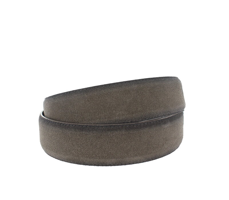 Paolo | Premium suède riem 4cm | Taupe