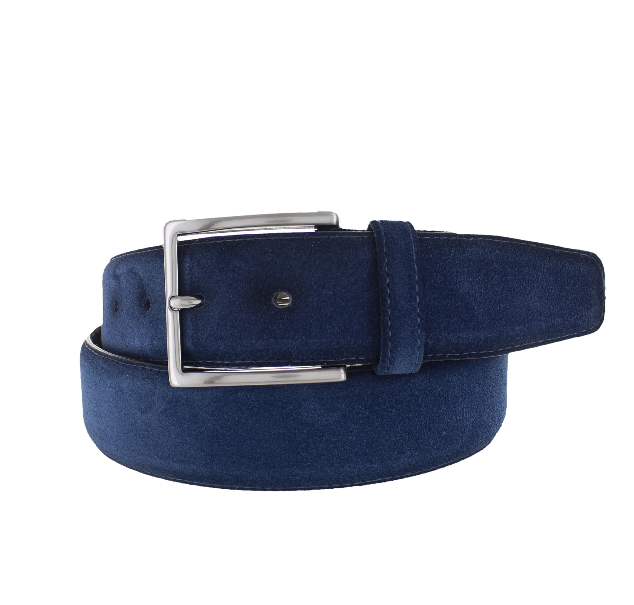 JOB86 Paolo | Premium suède riem 4cm | Blauw