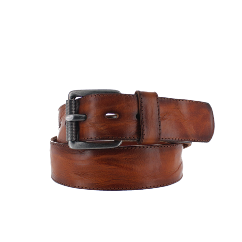  JOB86 Gianni | Heren jeansriem 4,5cm | Cognac 