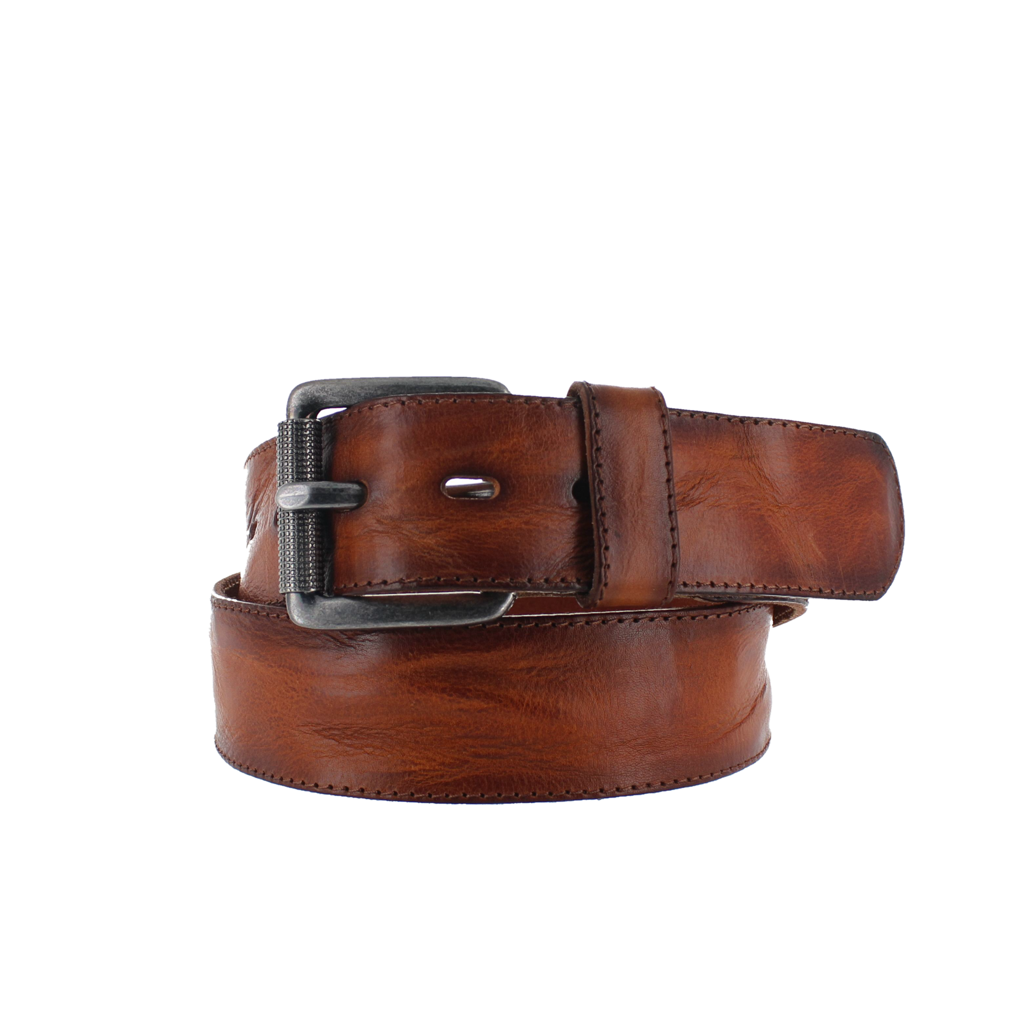JOB86 Gianni | Heren jeansriem 4,5cm | Cognac