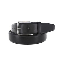 Tudor | Geklede herenriem 3,5cm |  Zwart