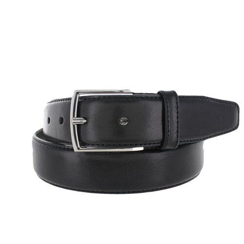  BRADBURY Tudor | Geklede herenriem 3,5cm |  Zwart 