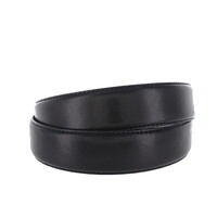 Tudor | Geklede herenriem 3,5cm |  Zwart
