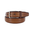 BRADBURY  Tudor | Geklede herenriem 3,5cm |  Bruin