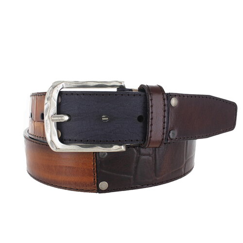  JOB86 Enzo |  Multi jeans riem 4cm | Multicolour 