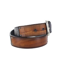 Enzo |  Multi jeans riem 4cm | Multicolour