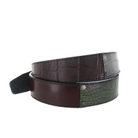 Enzo |  Multi jeans riem 4cm | Multicolour